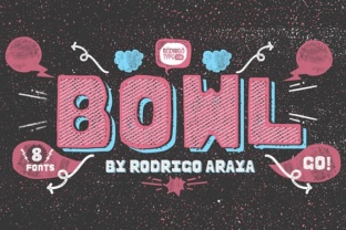 Bowl: The Playful Display Font That Makes Designs Pop
