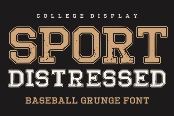 Channeling Vintage Athletic Energy with Sport Distressed