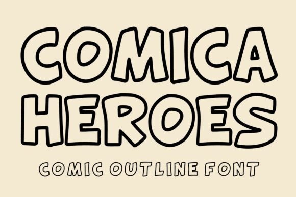 Comica Heroes: Inject Playful Energy into Your Design Projects