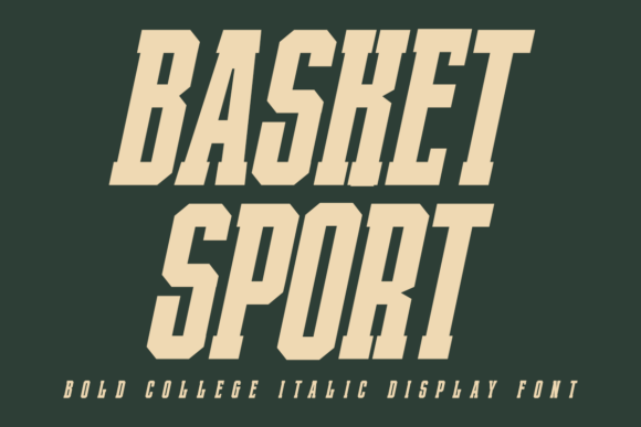 Command Attention with Basket Sport Italic