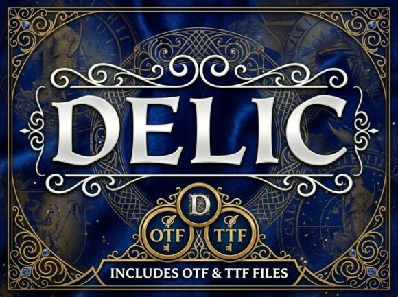 Delic: The Bold Display Font for Unforgettable Branding