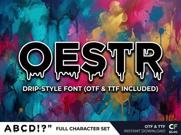 Oestr: The All-Caps Display Font for Bold Branding