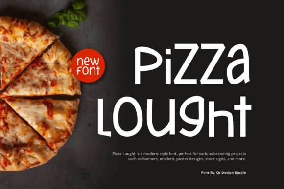Pizza Lought: A Modern Typeface for Bold Branding