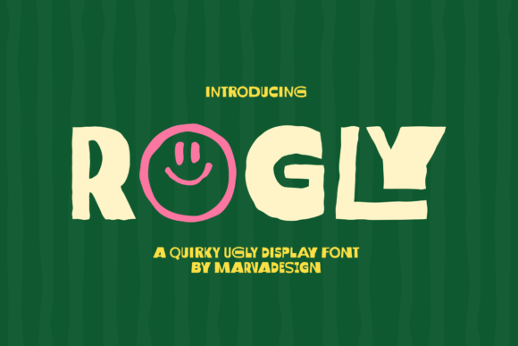 Rogly: Embrace the Charm of Hand-Crafted, Imperfect Typography