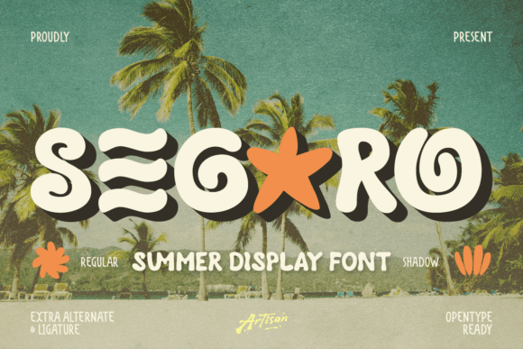 Segaro: The Font That Instantly Captures Summer Energy