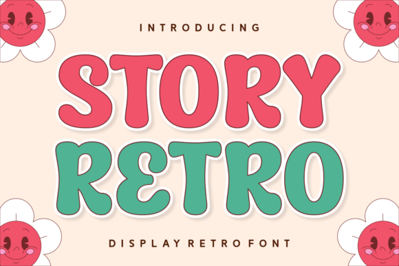 Story Retro: A Nostalgic Font for Modern Design Projects
