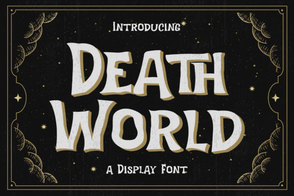 Unleash Raw Power with the Death World Typeface