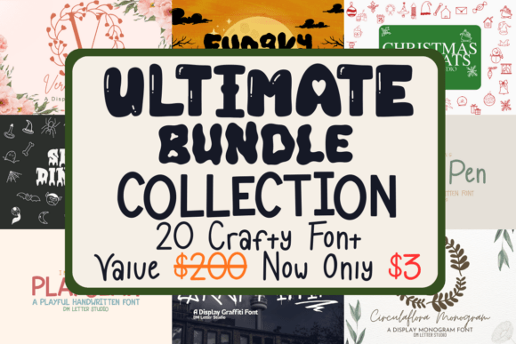 Unlock Creative Freedom with the Ultimate Font Bundle