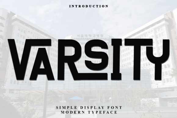 Varsity Font: The Bold Typeface for Team Spirit and Modern Branding