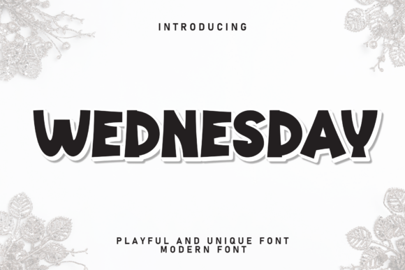 Wednesday: The Handwritten Font That Feels Like a Friend